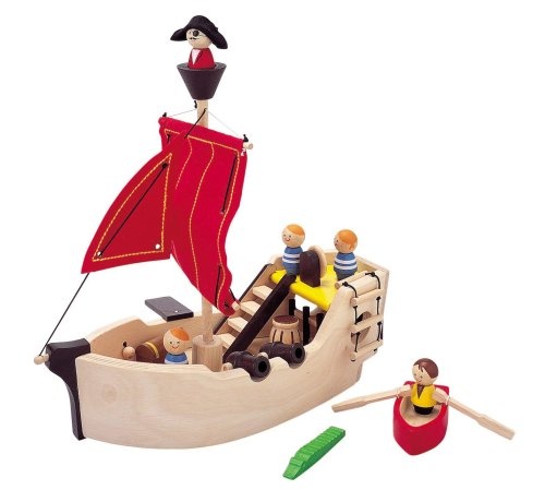 Plan toys pirate ship online