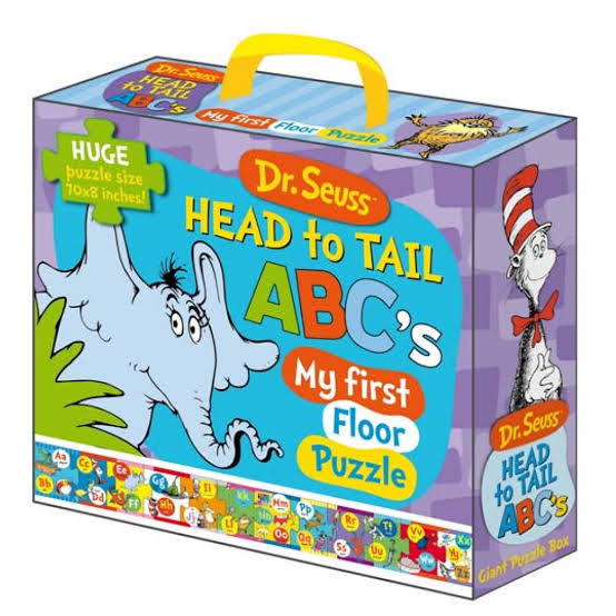 Dr. Seuss - Head to Tail ABC`s My First Floor Puzzle