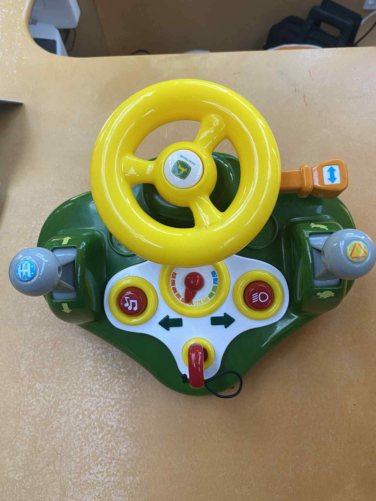 John Deere steering wheel 